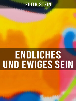 cover image of Endliches und ewiges Sein
